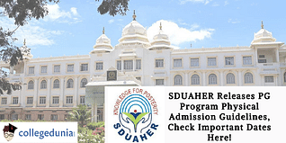 SDUAHER Releases PG Program Physical Admission Guidelines, Check Important Dates Here!